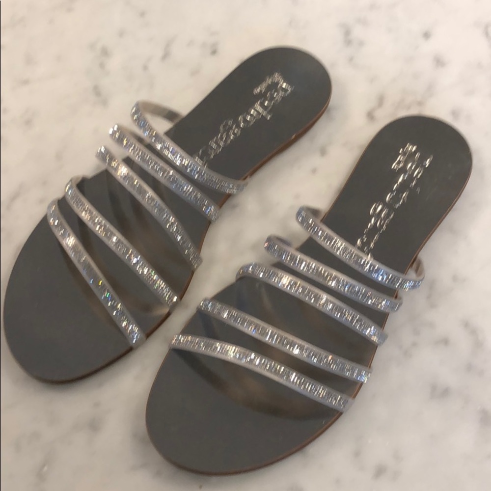 NEW Pedro Garcia Swarovski sandals 38.5/8.5